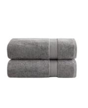 MARTHA STEWART 100% Cotton Bath Towels Set of 6 Piece, 2 Bath Towels, 2  Hand Towels, 2 Washcloths, Quick Dry Towels, Soft & Absorbent, Bathroom