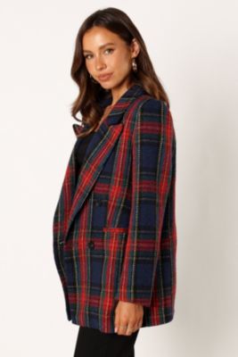 Women's Vivienne Plaid Blazer