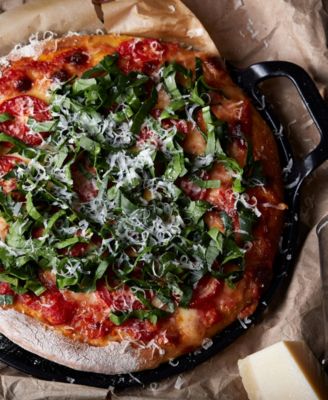 10" Comal with 2 Side Handles, Seasoned