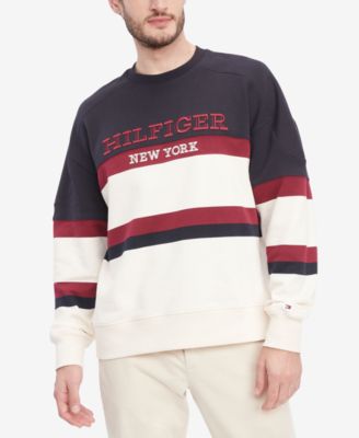 Tommy Hilfiger - Men's Monotype Colorblock Sweatshirt