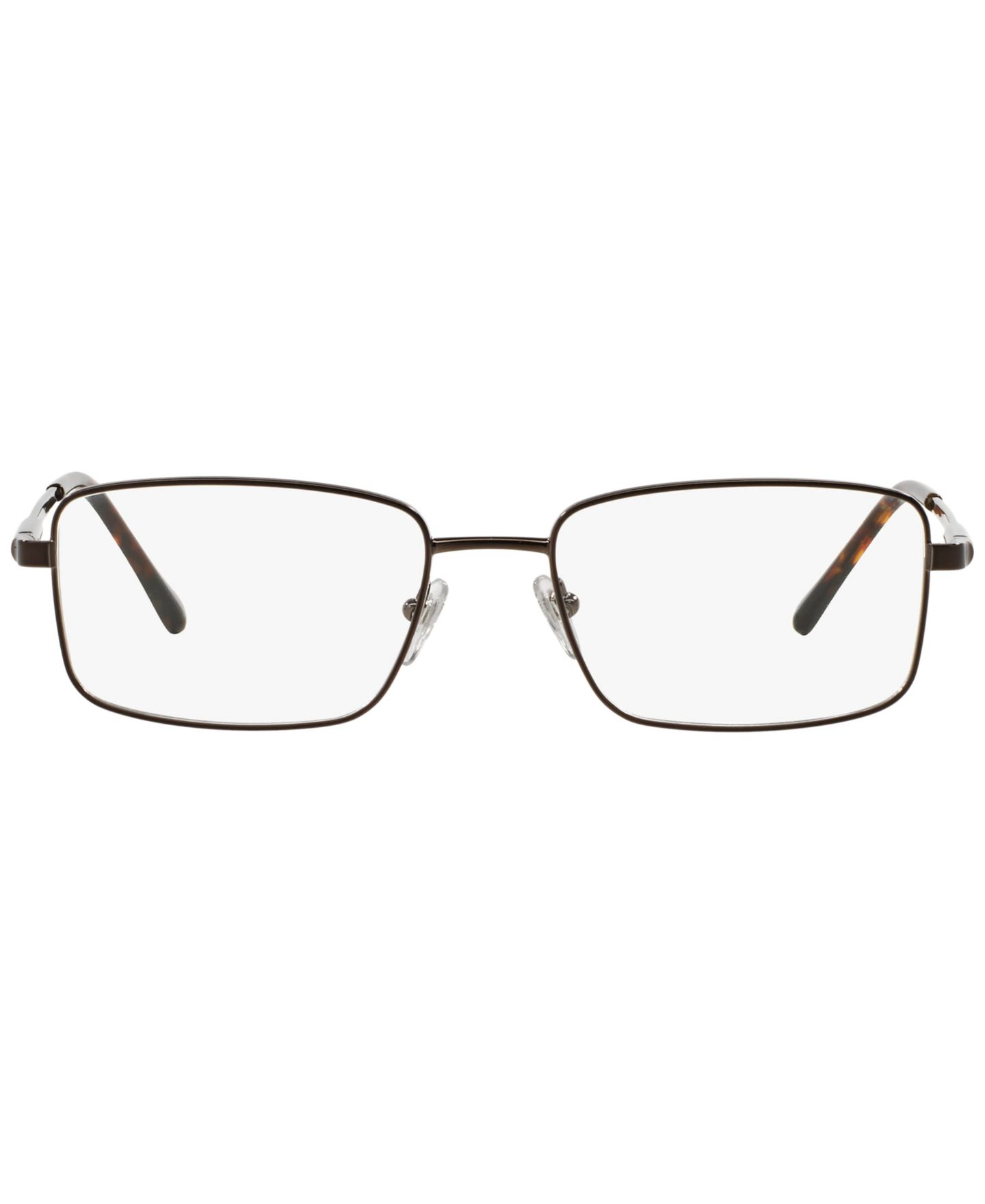 Мужские очки Sferoflex Man Rectangle Metal SF2271 Eyeglasses, цвет: Чёрный какао — фото 8