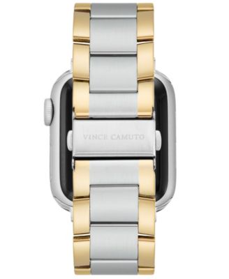 Vince Camuto Men's Silver-Tone and Gold-Tone Stainless Steel Link