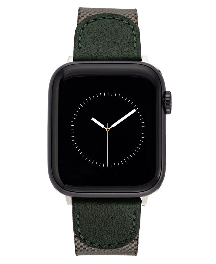 Vince Camuto Men s Dark Green Premium Nylon Band Compatible with
