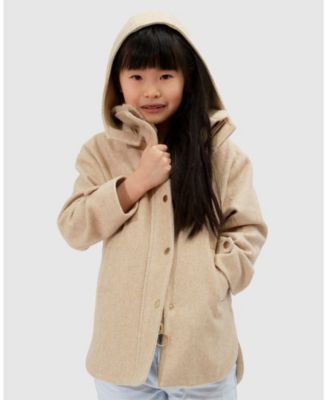 Girls When I Grow Up Detachable Hooded Coat -  Child