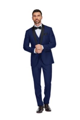 Men's 3-Piece Slim Fit Shawl Lapel Tuxedo