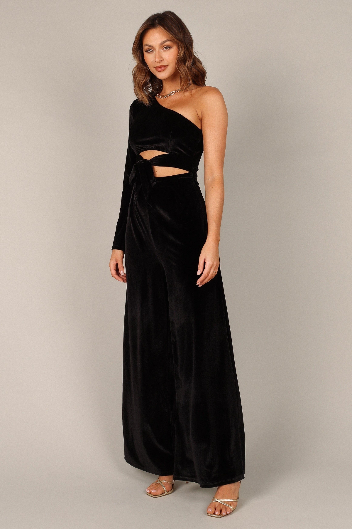 Petal and Pup Women's Avery Velvet Jumpsuit