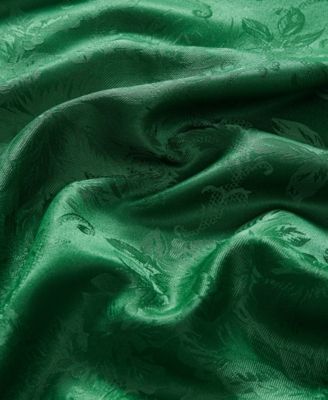 Elrene Poinsettia Jacquard Holiday Tablecloth - 60" x 144"