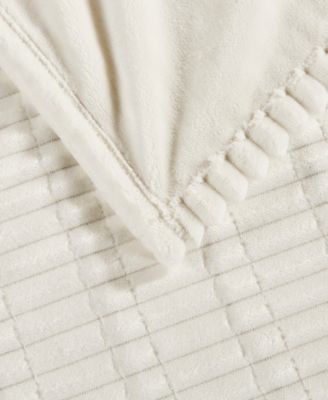 Corded Plush Heated Blanket, King