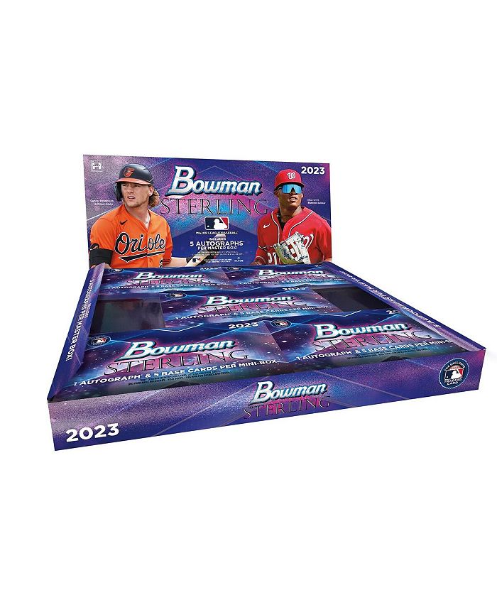 Bowman 2023 Sterling Baseball Factory Sealed Hobby Box Macy's