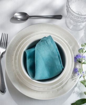 Fez 16 Pc. Double Bowl Dinnerware Set, Service for 4