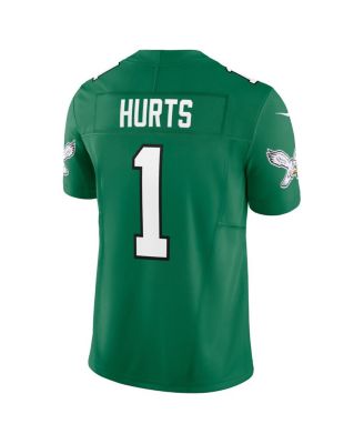 Men's Jalen Hurts Kelly Philadelphia Eagles Vapor F.U.S.E. Limited Jersey