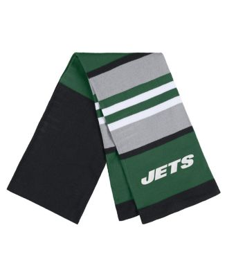Women's New York Jets Stripe Glove and Scarf Set