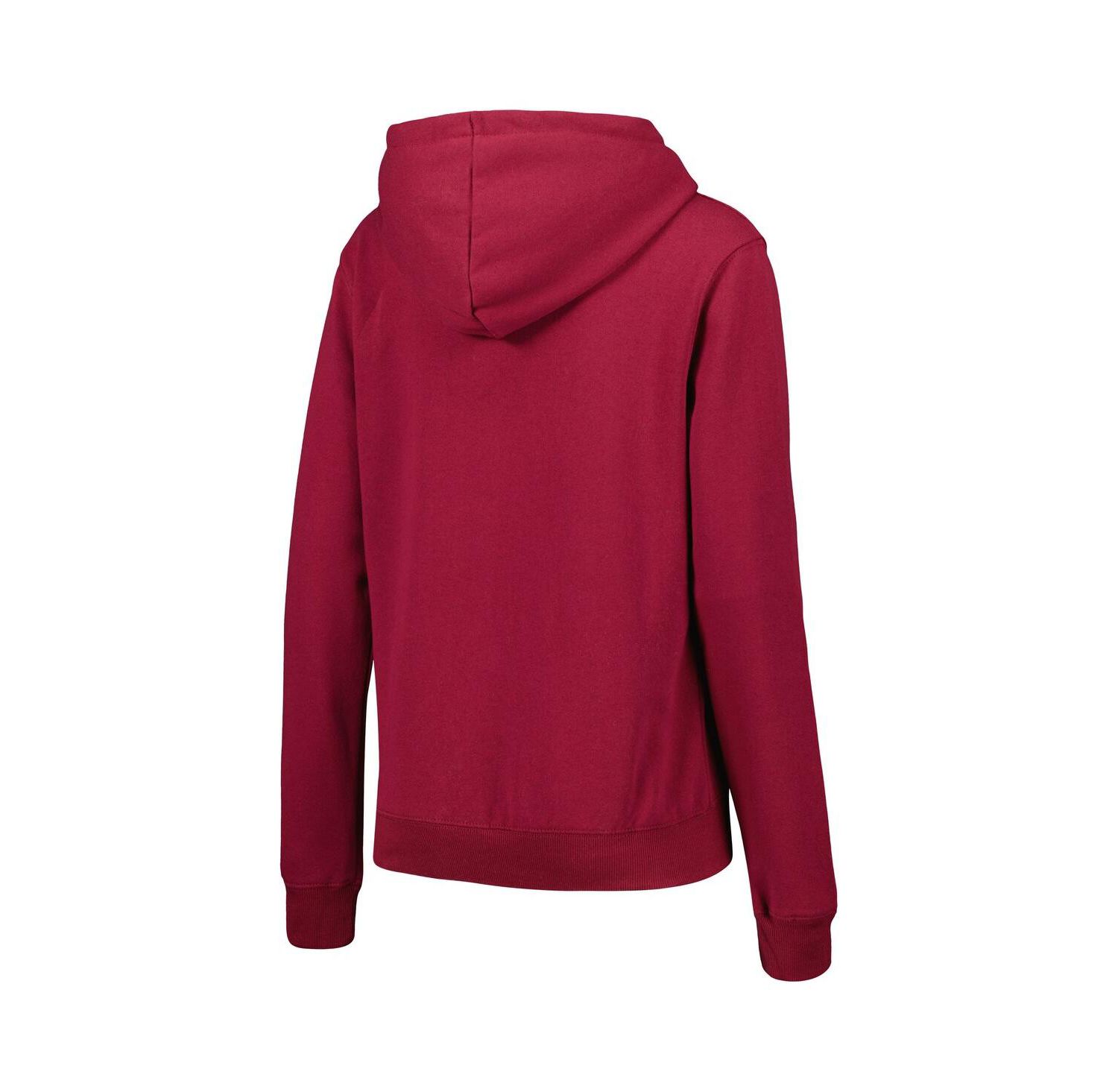 Women's Garnet Florida State Seminoles Arch & Logo Pullover Hoodie