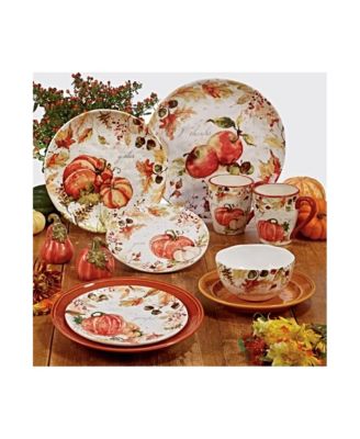 Harvest Splash Salad Plate, Set of 4