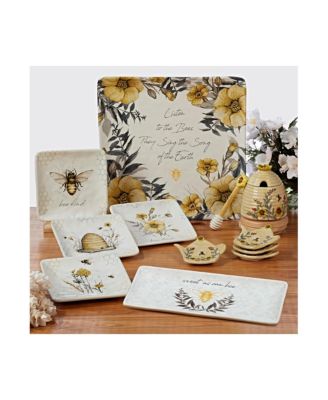 Bee Sweet Square Platter