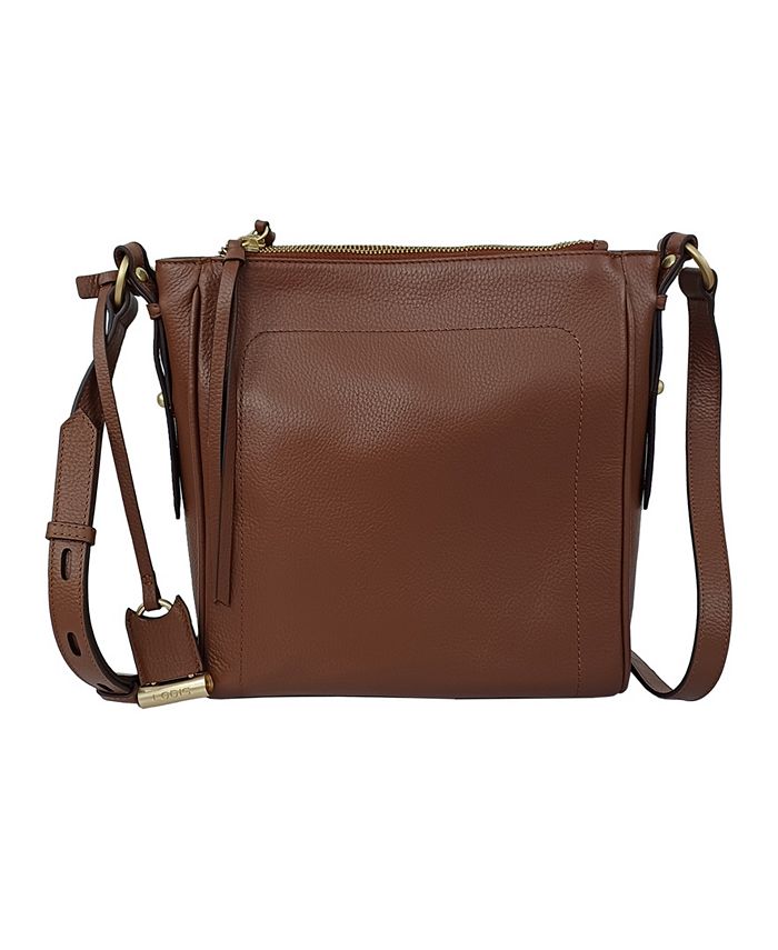 LODIS Evelyn Leather Crossbody Bag - Macy's