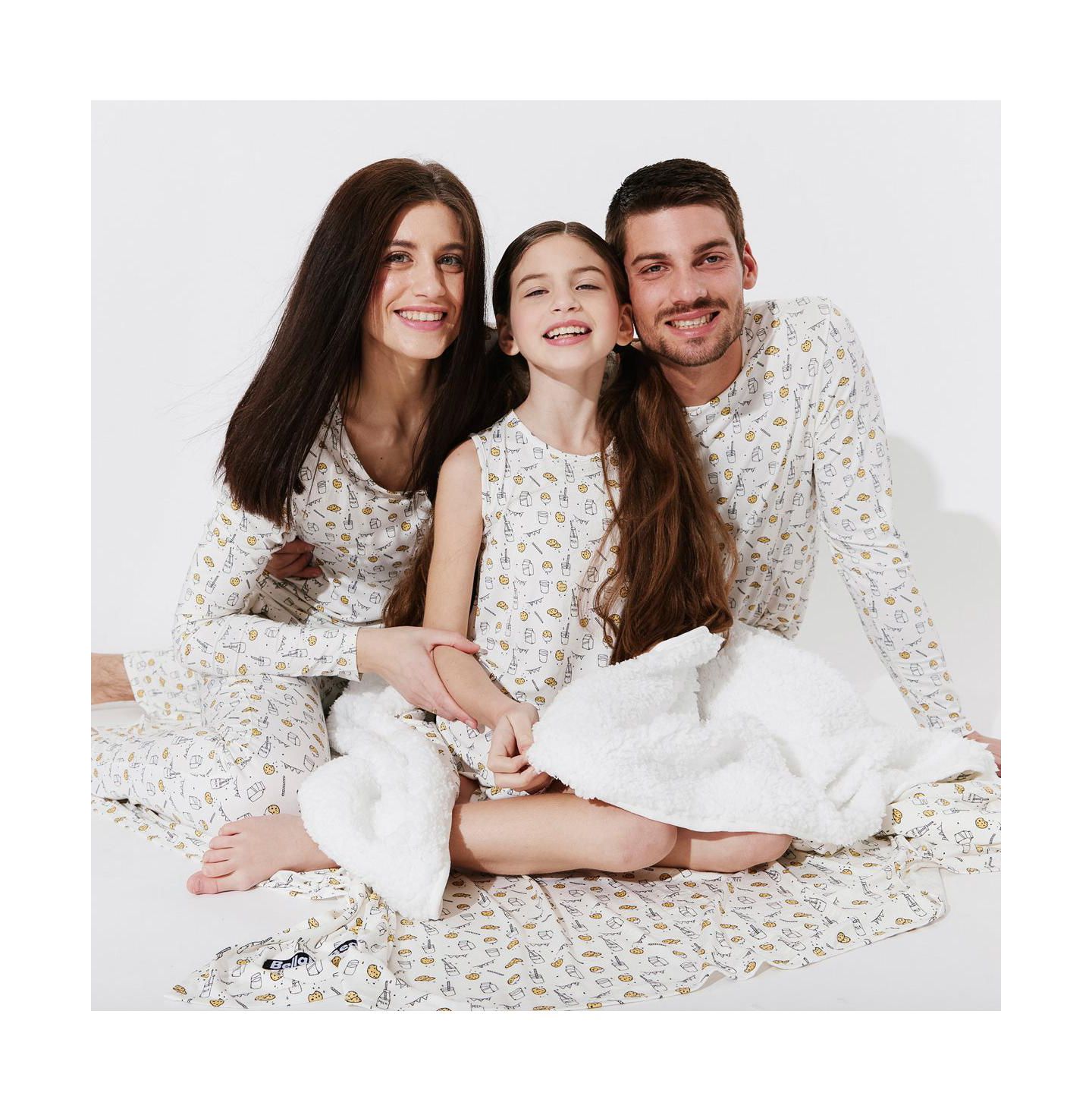 Платье Bellabu Bear Child Girls White Milk & Cookies Dress для малышей — фото 3