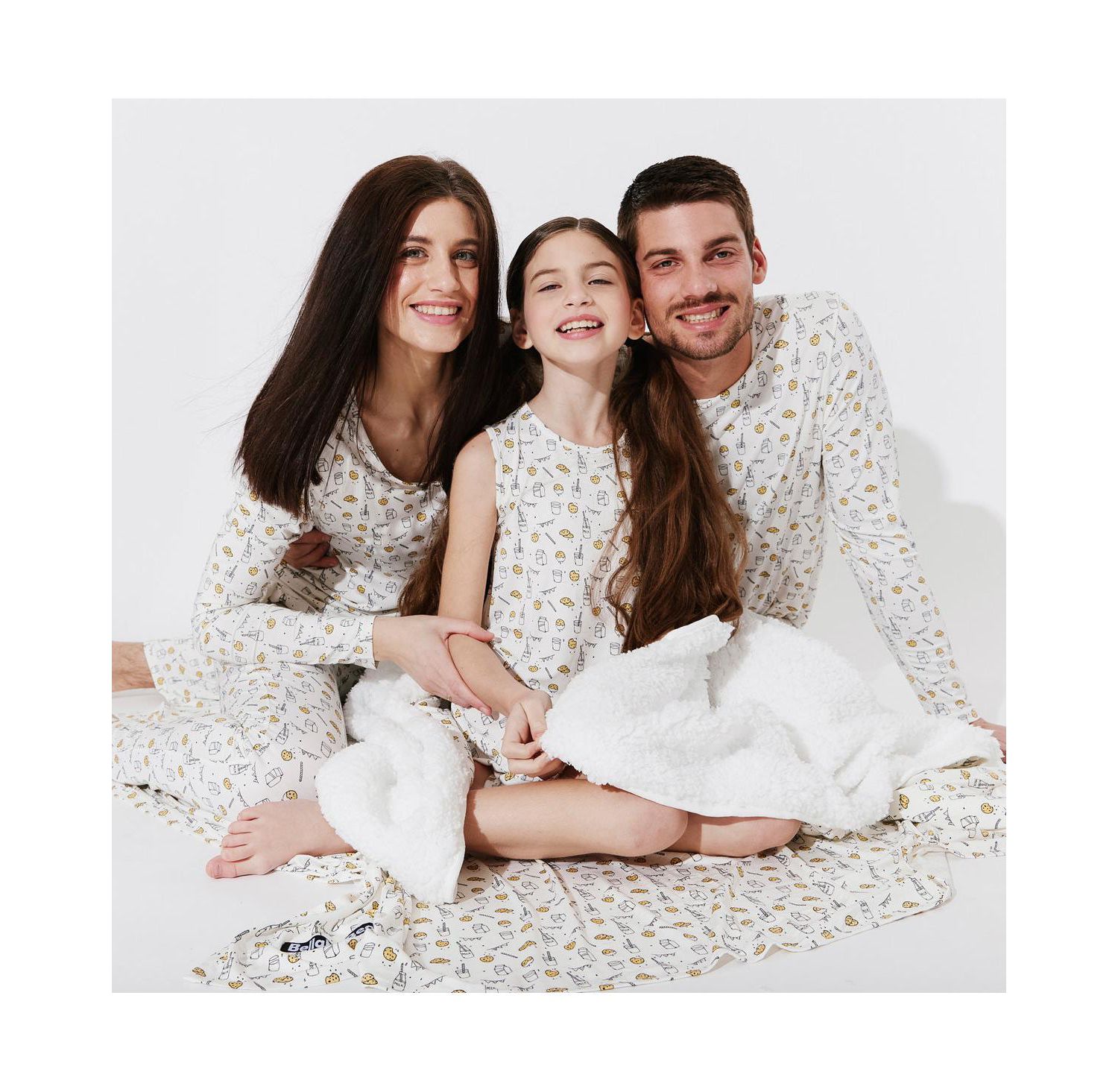 Toddler| Child Girls White Milk & Cookies Dress