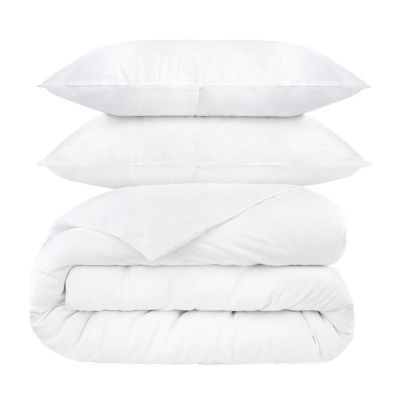 100% French Linen Duvet Cover & Sham Set - Full/Queen