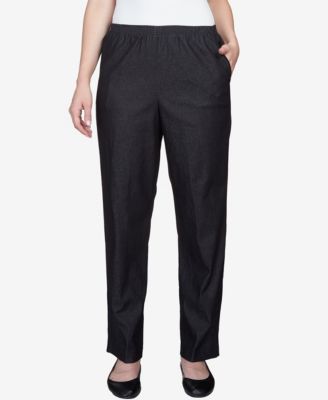 alfred dunner slacks petite short