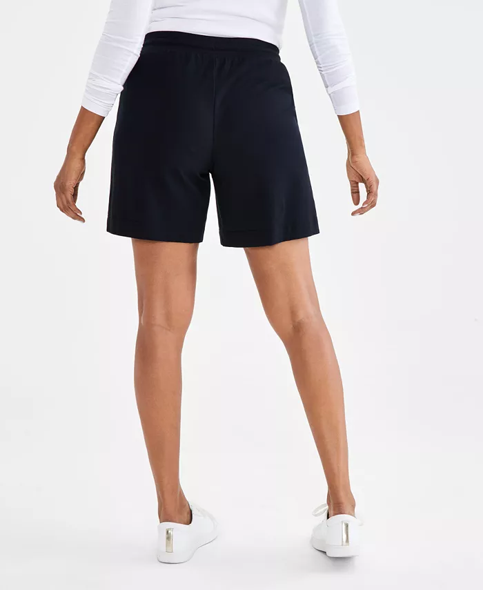 Women's Mid Rise Sweatpant Shorts - thumbnail 5