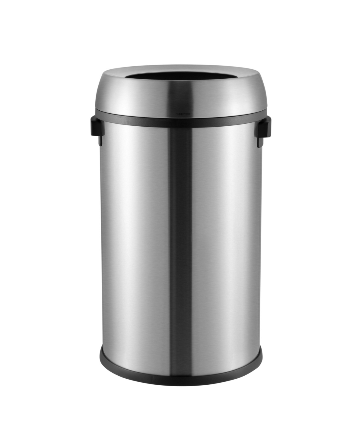 Chuck Kitchen/Office Open-Top Trash Can - Chrome