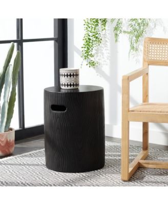 Trunk Concrete Accent Stool