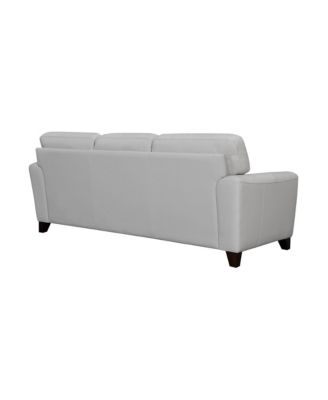 Bergen 88" Genuine Leather Square Arm Sofa