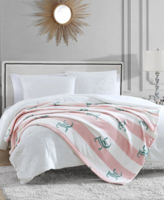 Cabana Plush Striped Throw, 50" x 70"