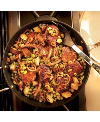 Hard Anodized 12" Chefs Pan with Lid 