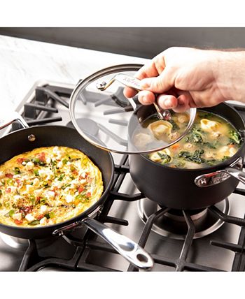 Essentials Nonstick Fry Pan and Sauce Pan Set I All-Clad