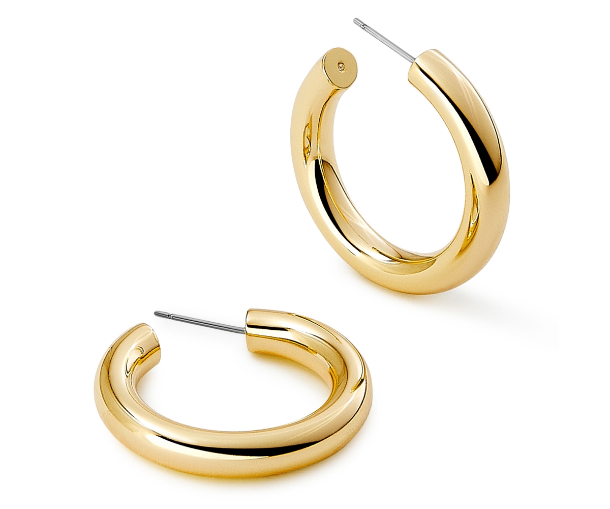 Small Gold Hoop Earrings - Tia Small - Gold