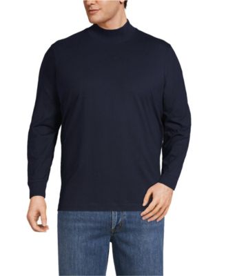 Lands End Big Tall Super T Mock Turtleneck Macy s