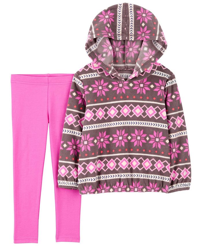 Carters fleece leggings top