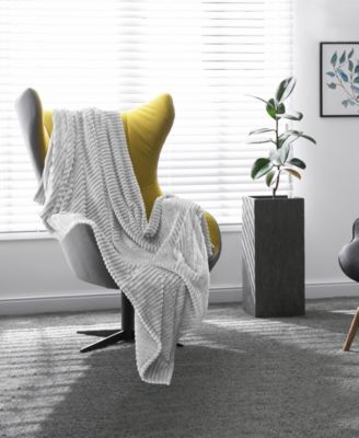 Cut Plush Lightweight Super Soft Luxury Bed Throw, 50" x 60"