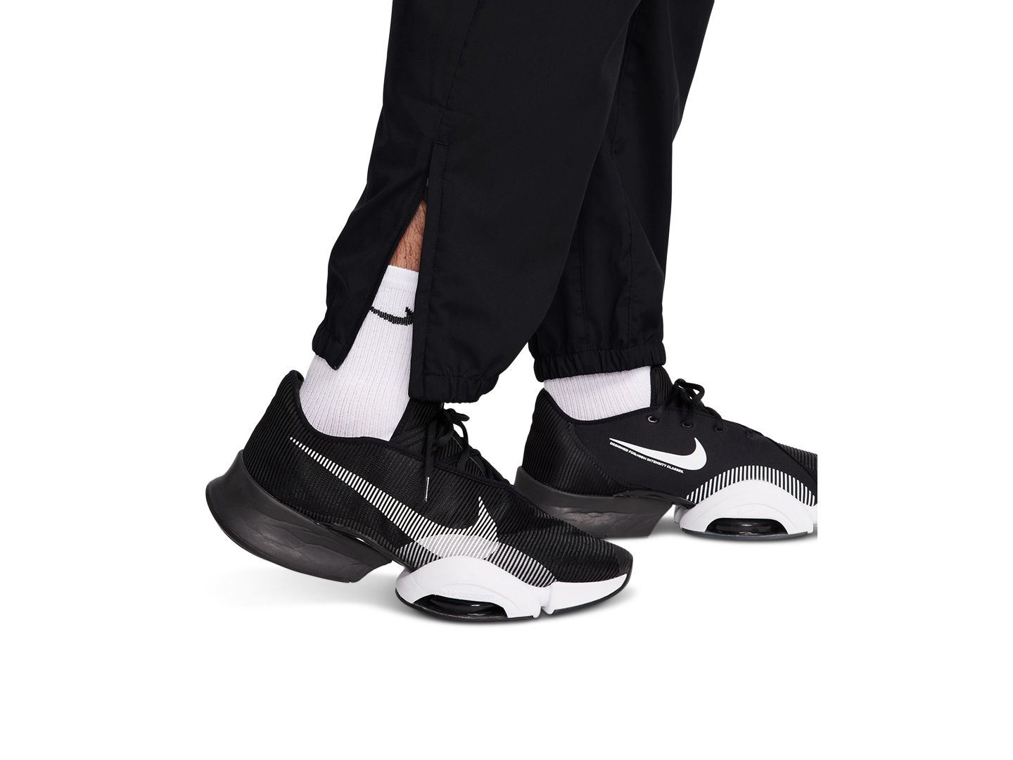 Мужские зауженные тренировочные брюки Nike Form Dri-FIT, цвет: Чёрный — фото 4