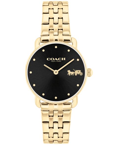 Женские часы Coach Elliot Gold Tone Stainless Steel Bracelet Watch, 28mm
