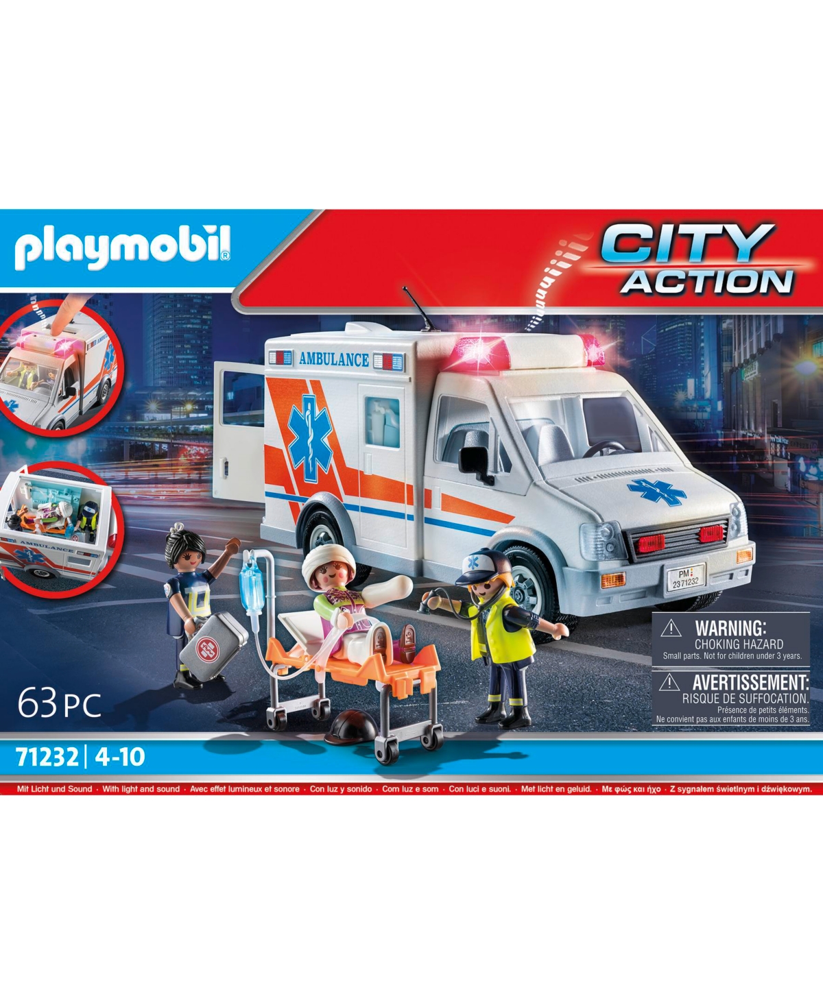 Shop Playmobil Ambulance In Multi