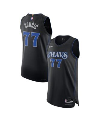 Nike Men's Luka Doncic Black Dallas Mavericks 2023/24 Authentic