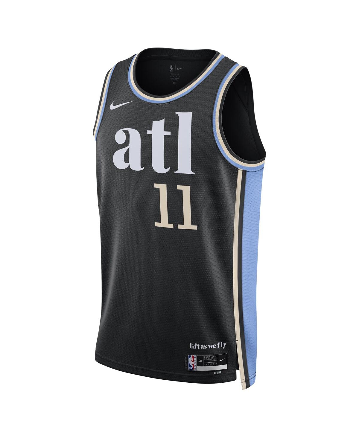 Men's and Women's Nike Trae YoungAtlanta Hawks 2023/24 Swingman Jersey - City Edition - Black