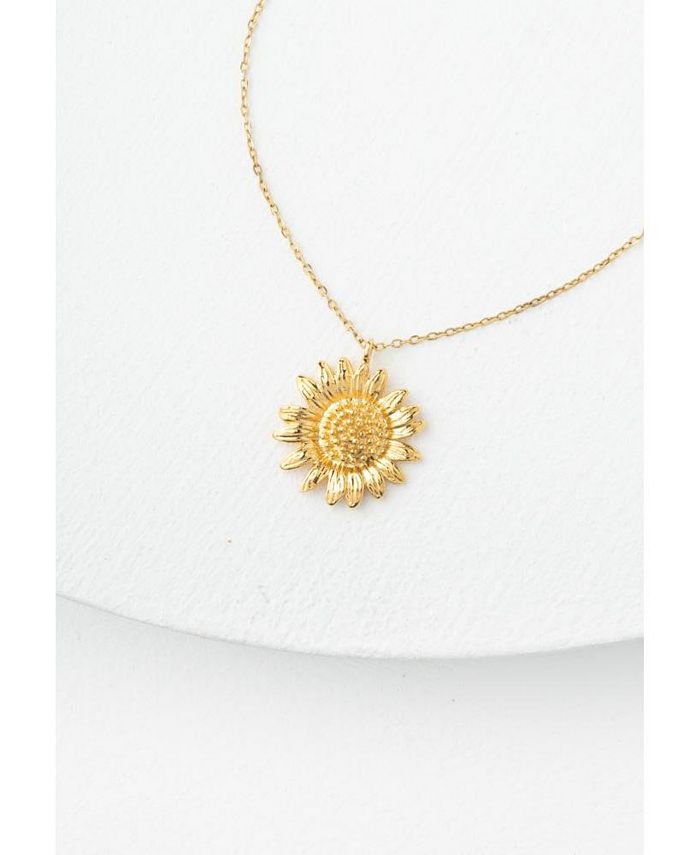 Sunflower necklace outlet macys