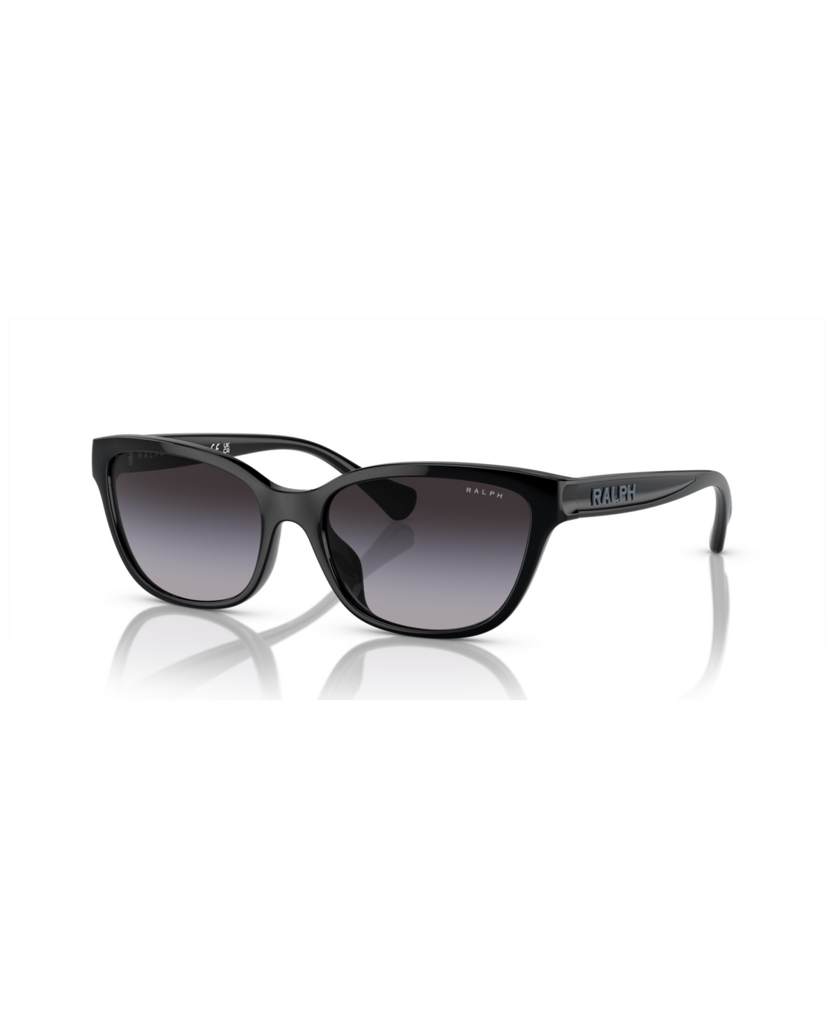 Ralph By Ralph Lauren Women's Sunglasses, Gradient Ra5307u In Shiny Black