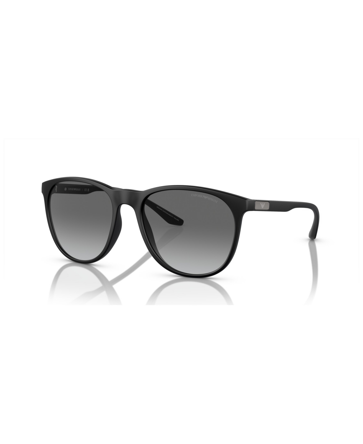 Emporio Armani Men's Sunglasses, Gradient Ea4175 In Matte Black