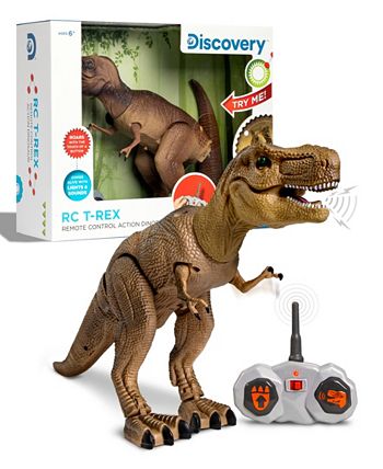 Discovery Kids RC T Rex Dinosaur Electronic Toy Action Figure Macy s