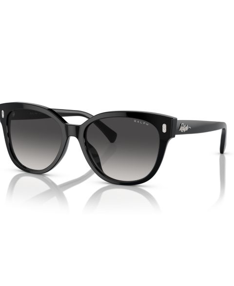 Женские солнцезащитные очки Ralph by Ralph Lauren Sunglasses, Gradient RA5305U, цвет: Блестящий чёрный