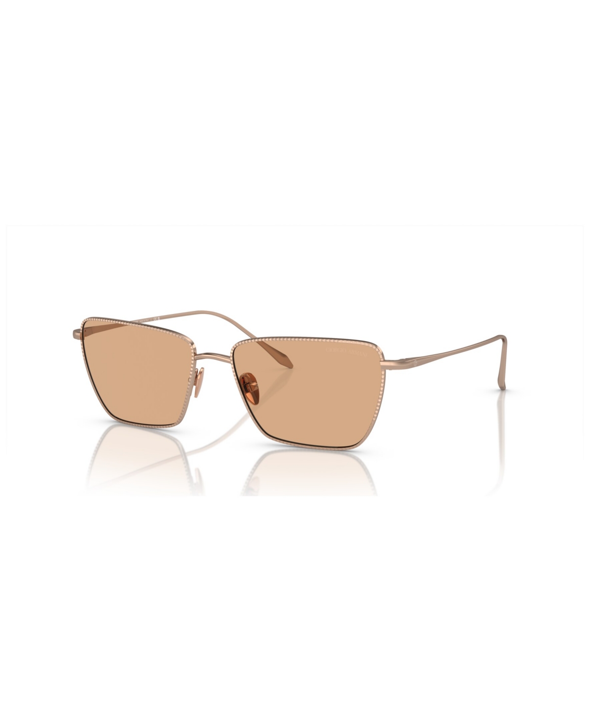 Giorgio Armani Women's Sunglasses Ar6153 In Rose Gold