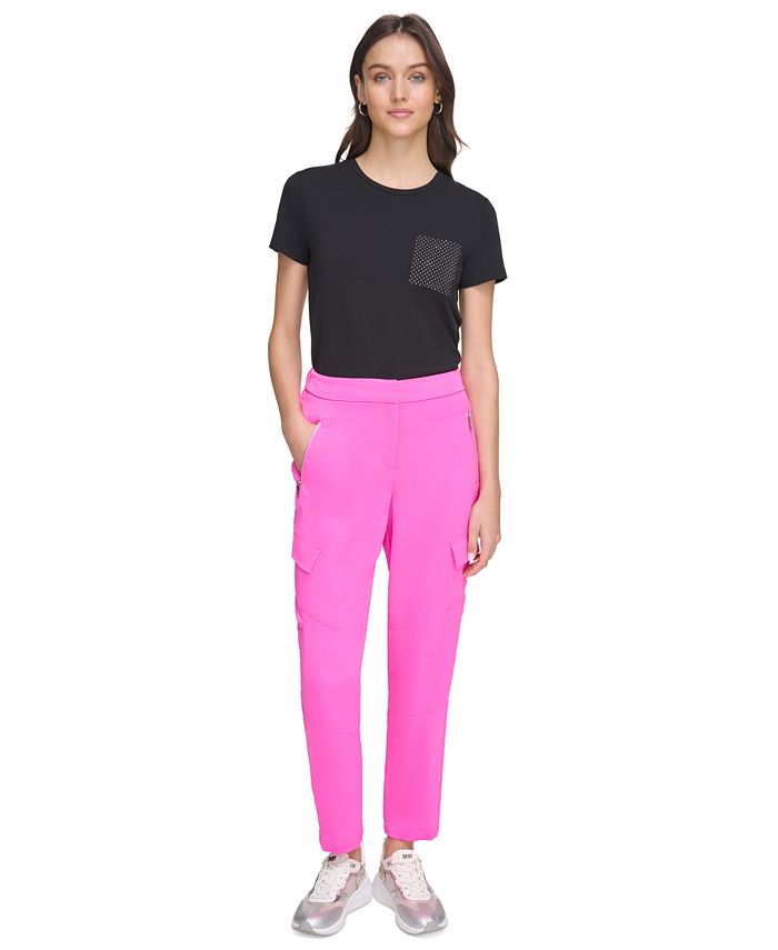 DKNY Women's ZipPocket Cargo Pants Macy's