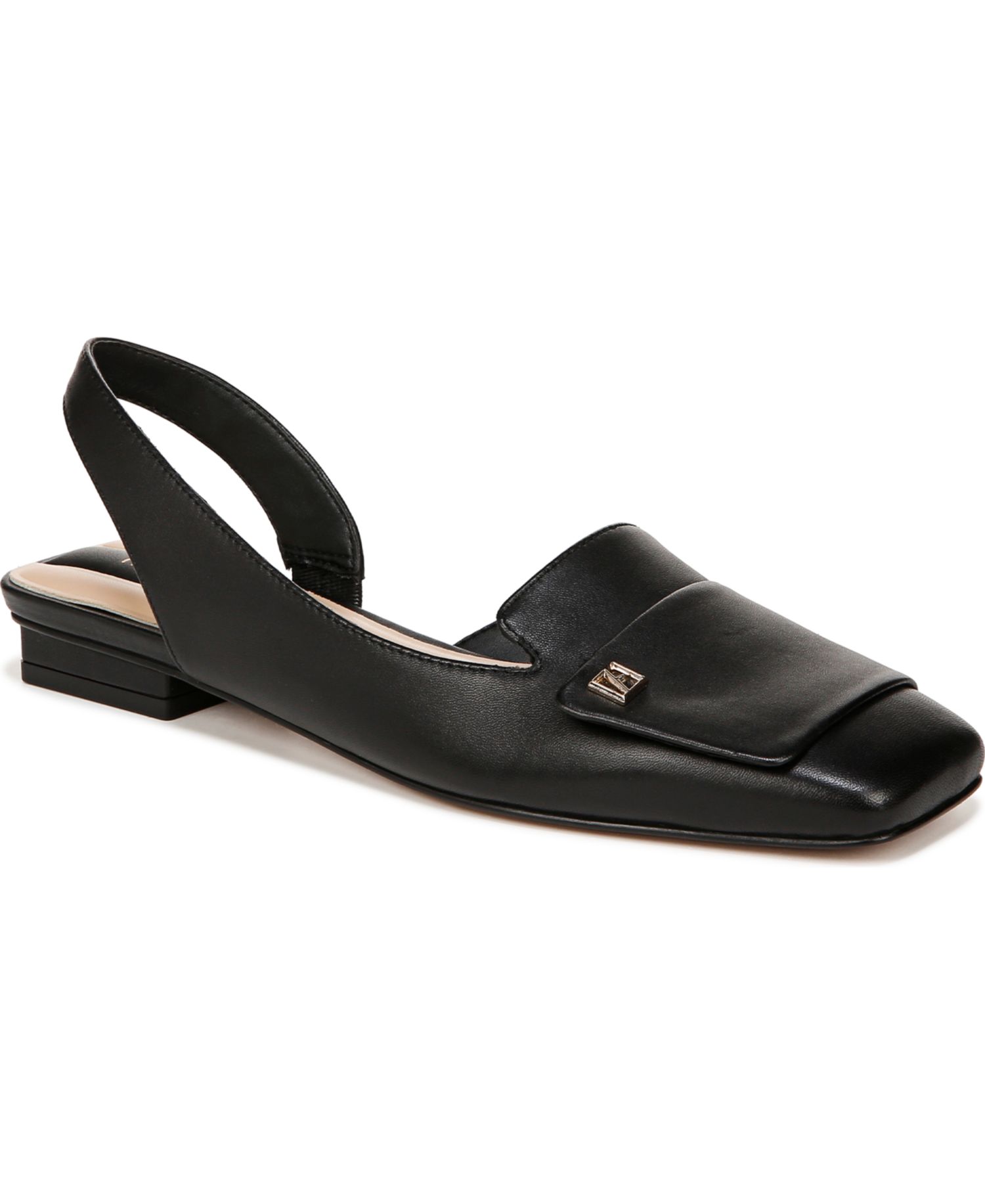 Teagan Square Toe Slingback Flats
