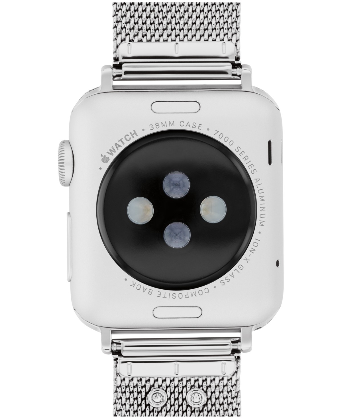 Браслет COACH сетчатый для Apple Watch 38/40/41 мм серебристый — фото 5
