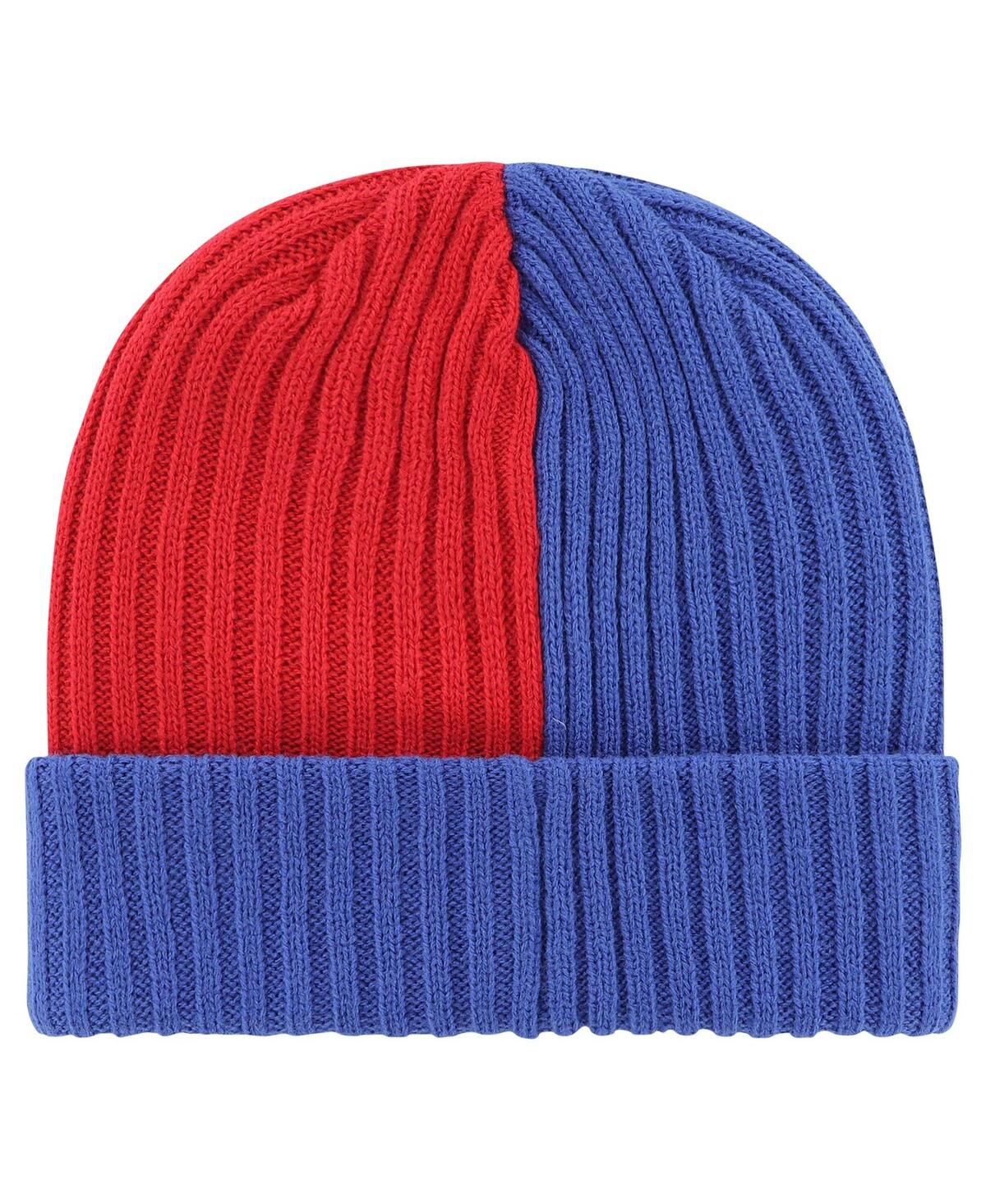 Shop 47 Brand Men's ' Royal Buffalo Bills Fracture Cuffed Knit Hat